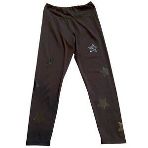 Cut the Frills Black Star Leggings